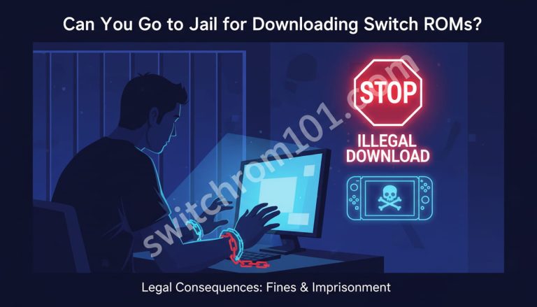 Can You Go to Jail for Downloading Switch ROMs
