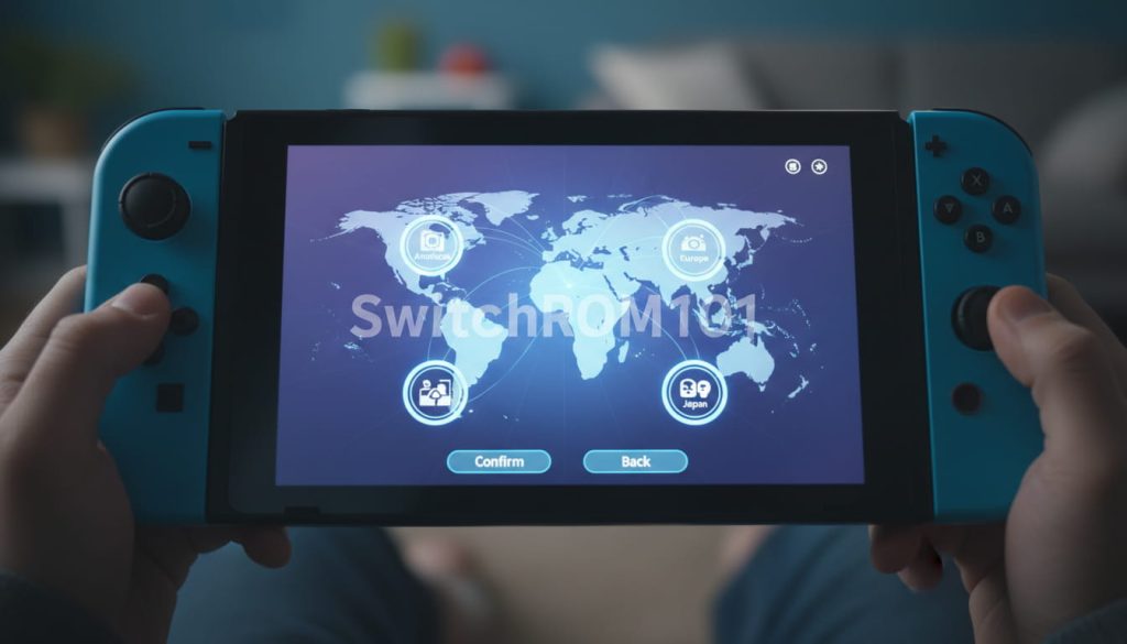 Changing Nintendo eShop region on Nintendo Switch