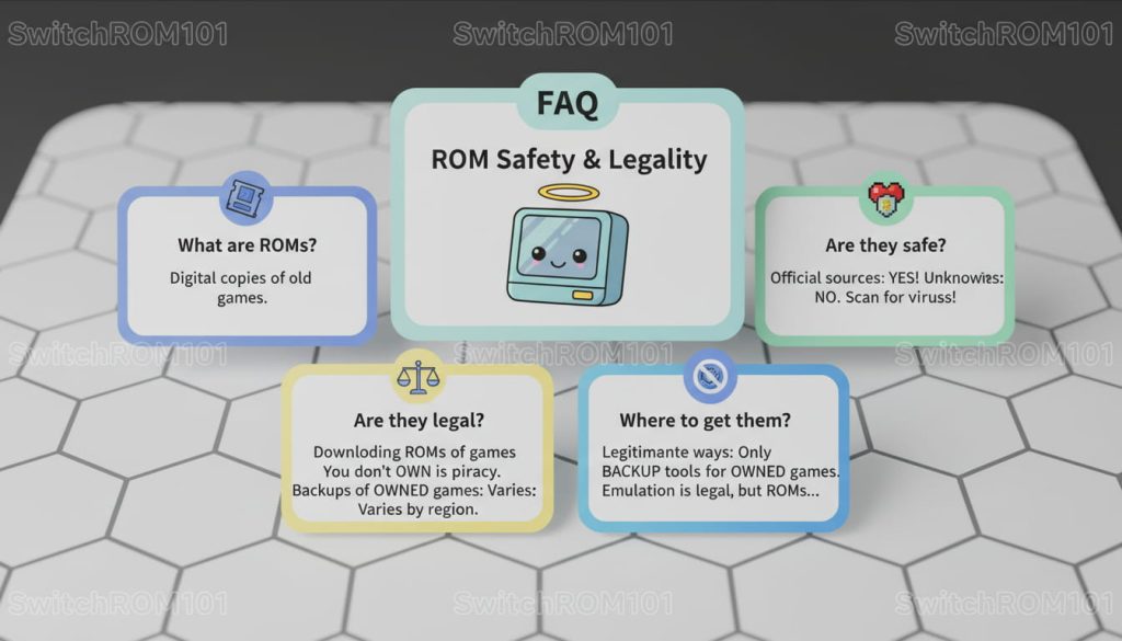 Common questions about Switch ROM safety and legality – SwitchROM101