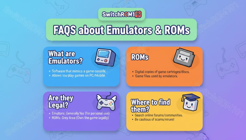 Common questions about Switch emulators and ROMs – SwitchROM101