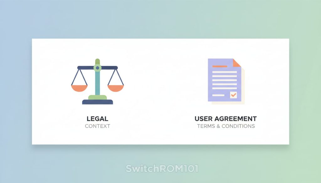 Difference between copyright law and Nintendo terms of service for ROM use – SwitchROM101