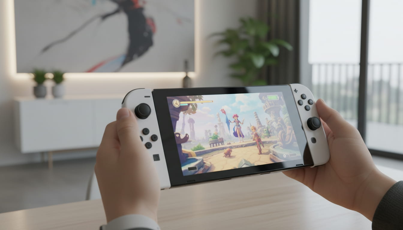 Nintendo Switch OLED battery life in handheld mode