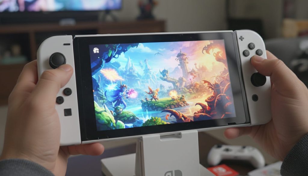 Nintendo Switch OLED model features