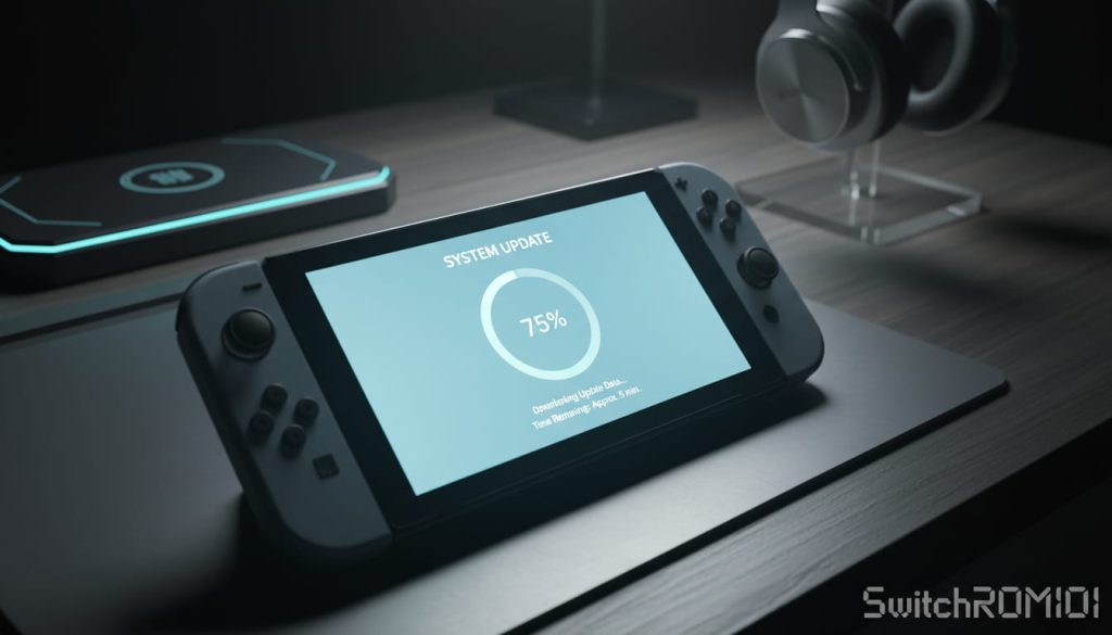 Nintendo Switch latest firmware update screen