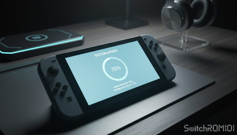 Nintendo Switch latest firmware update screen