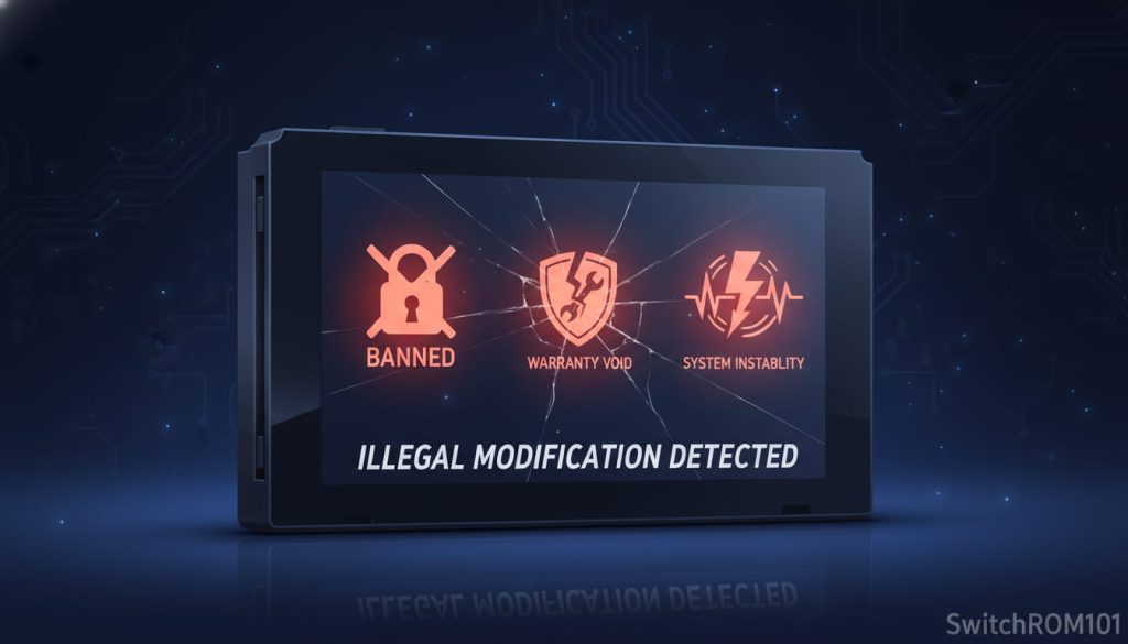 Risks of installing ROMs on Nintendo Switch including bans and instability – SwitchROM101