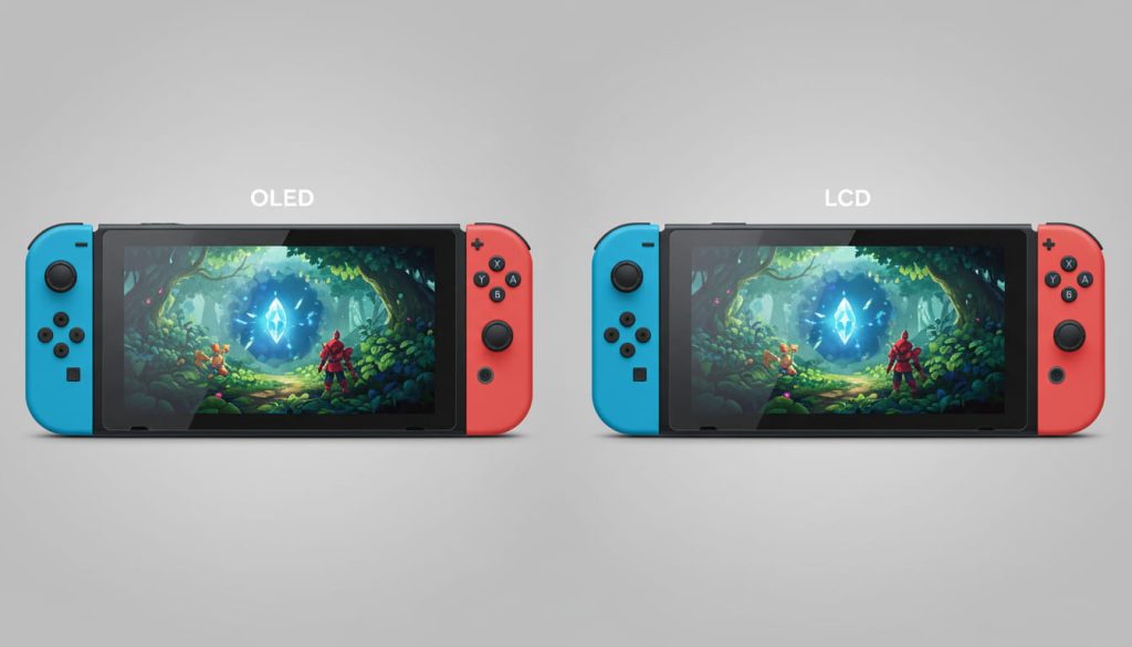 Switch OLED battery efficiency compared to LCD