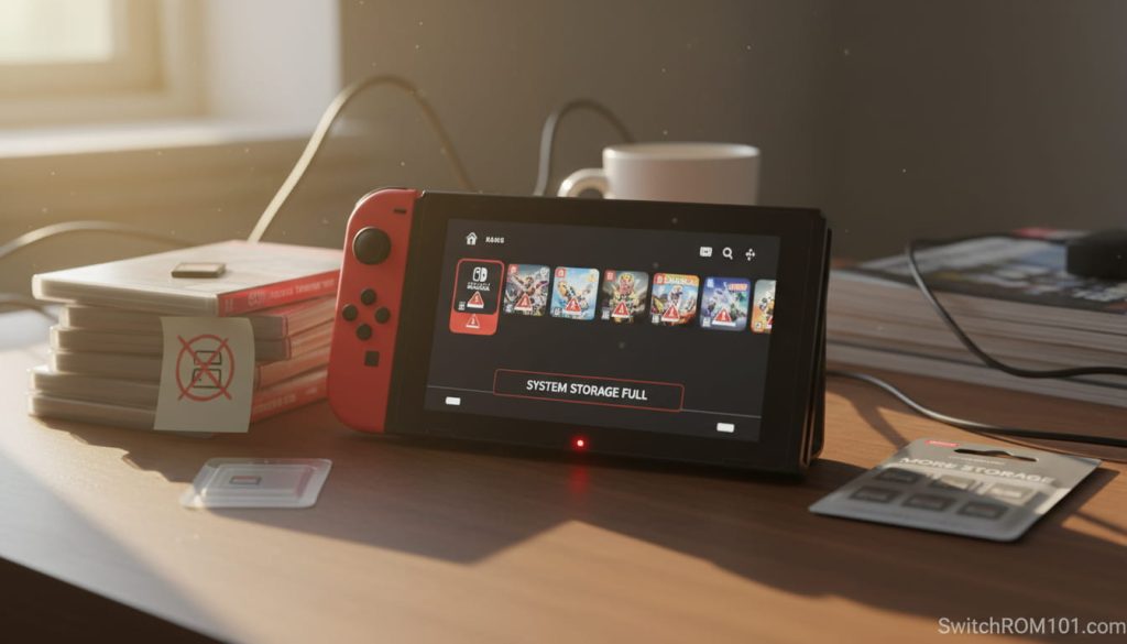 “Switch game library and storage expansion essentials like microSD cards — SwitchROM101.com”