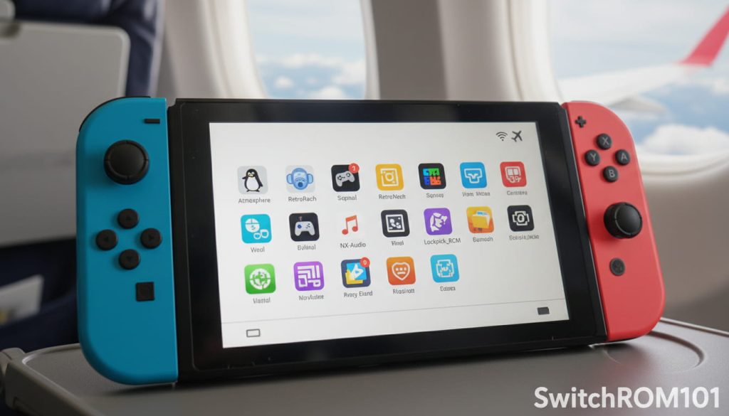 Using airplane mode to stay safe on homebrew Switch