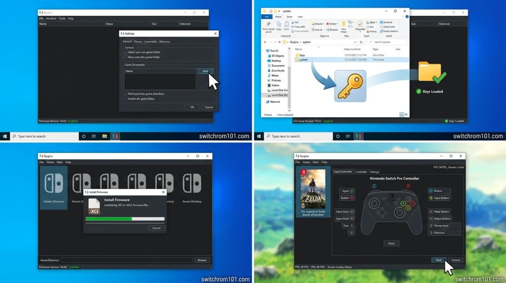 Setting Up Ryujinx for Breath of the Wild
