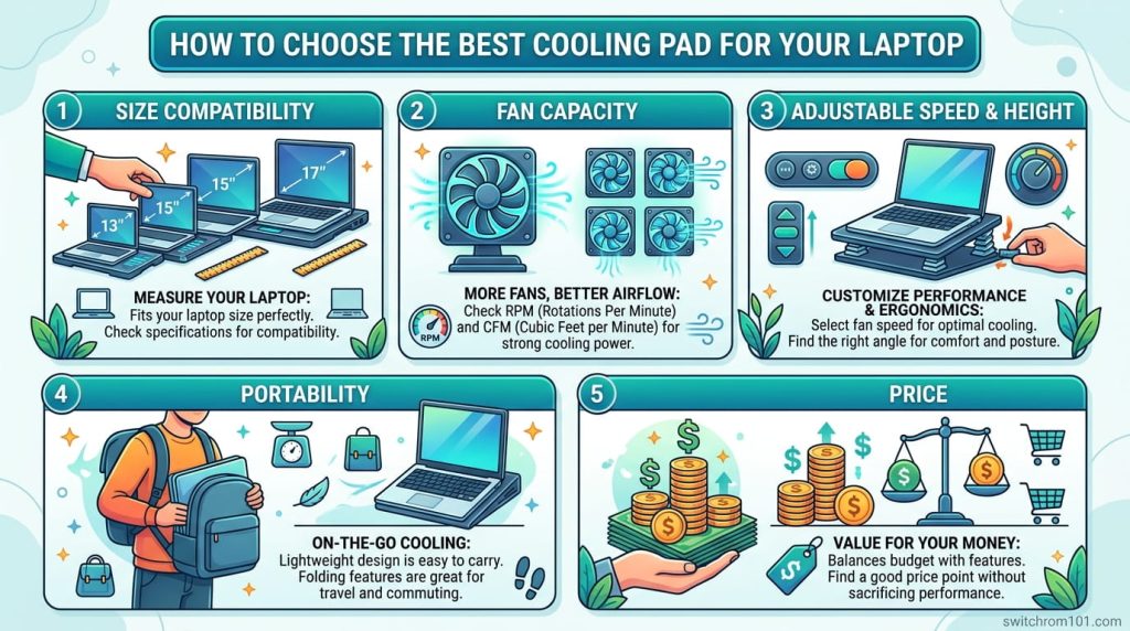 How to Choose the Best Cooling Pad for Your Laptop