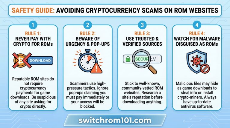 Avoiding Cryptocurrency Scams on ROM Websites
