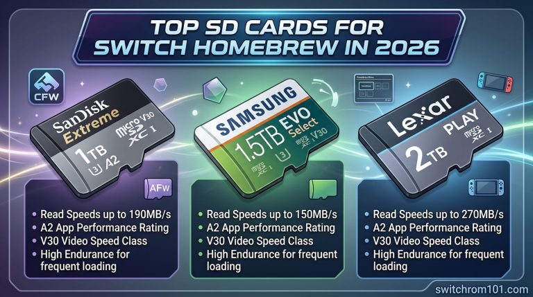 SD Card for switch homebrew