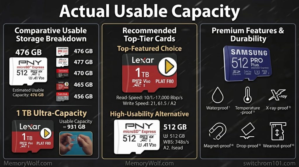 Best microSD Express cards for Switch 2 in 2026