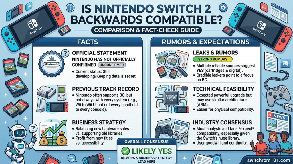 Is Nintendo Switch 2 Backwards Compatible?