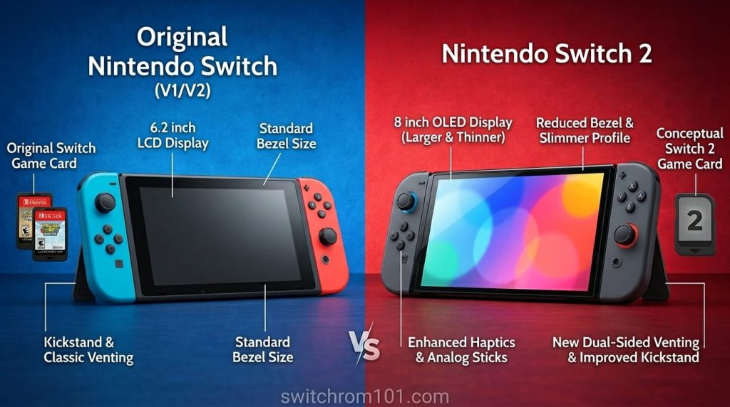 switch 2 vs switch difference