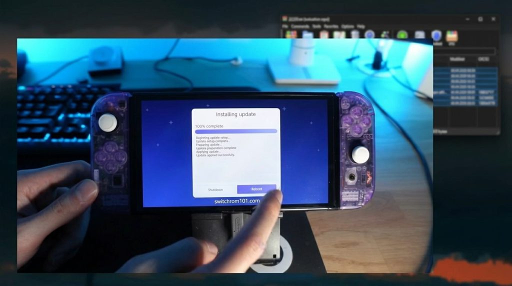 switch2 Update to firmware 22.0.0